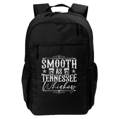Smooth As Tennessee Whiskey Distressed Bourbon Daily Commute Backpack