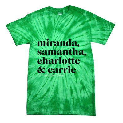 Sex And The City Miranda Samantha Charlotte & Carrie Tie-Dye T-Shirt