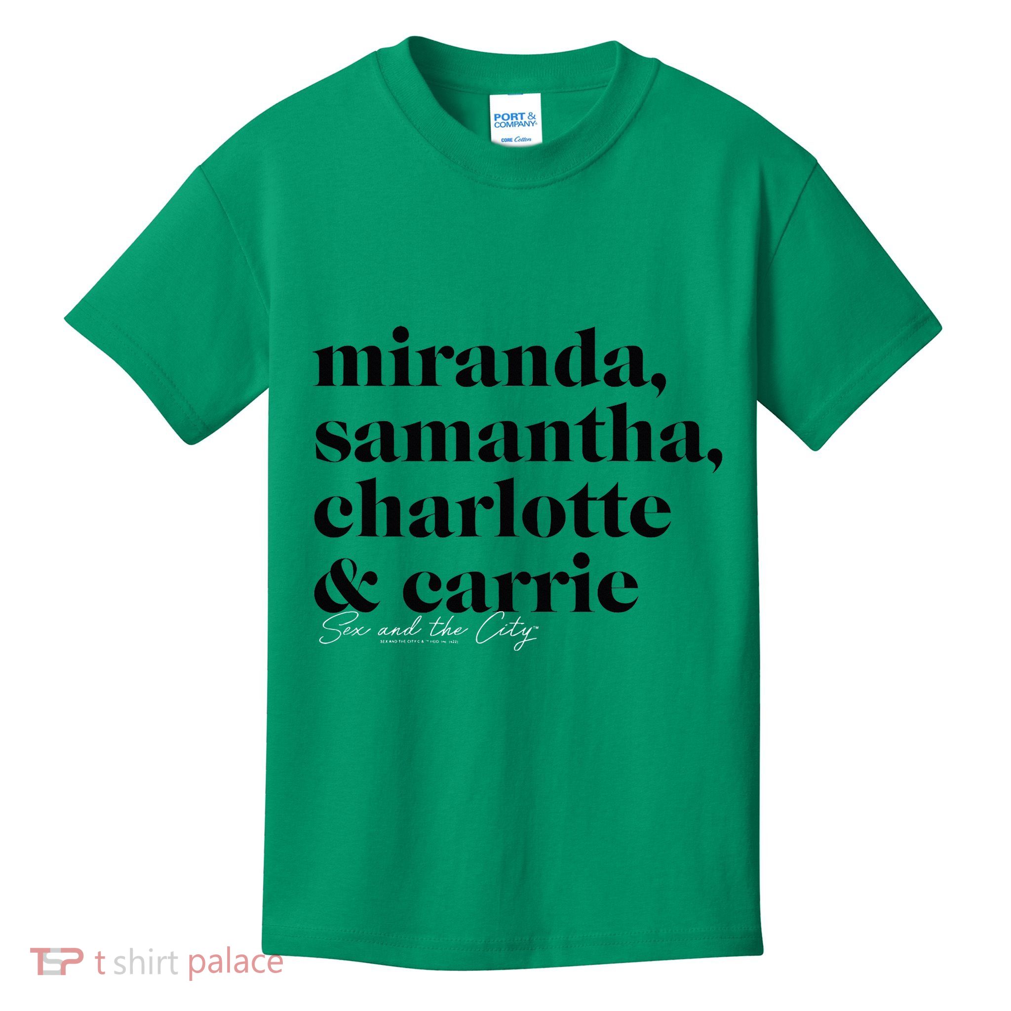 Sex And The City Miranda Samantha Charlotte & Carrie Kids T-Shirt