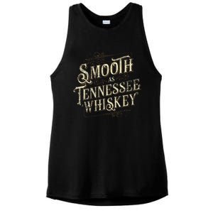 Smooth As Tennessee Whiskey Country Ladies PosiCharge Tri-Blend Wicking Tank