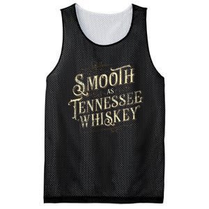 Smooth As Tennessee Whiskey Country Mesh Reversible Basketball Jersey Tank