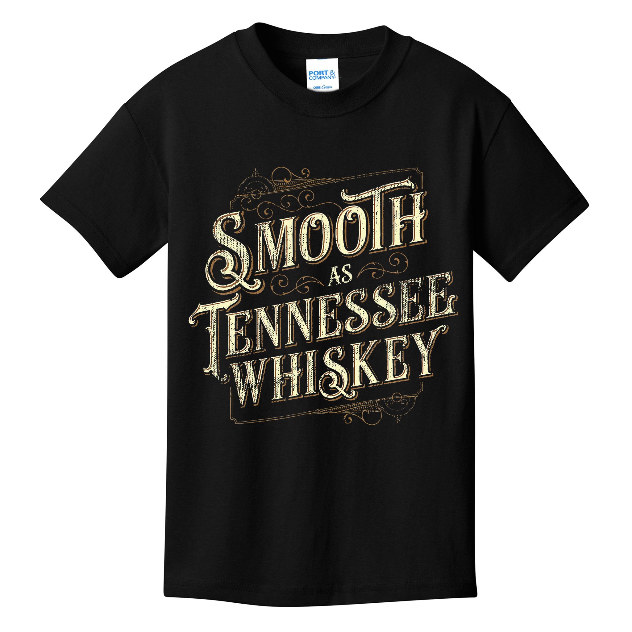 Smooth As Tennessee Whiskey Country Kids T-Shirt
