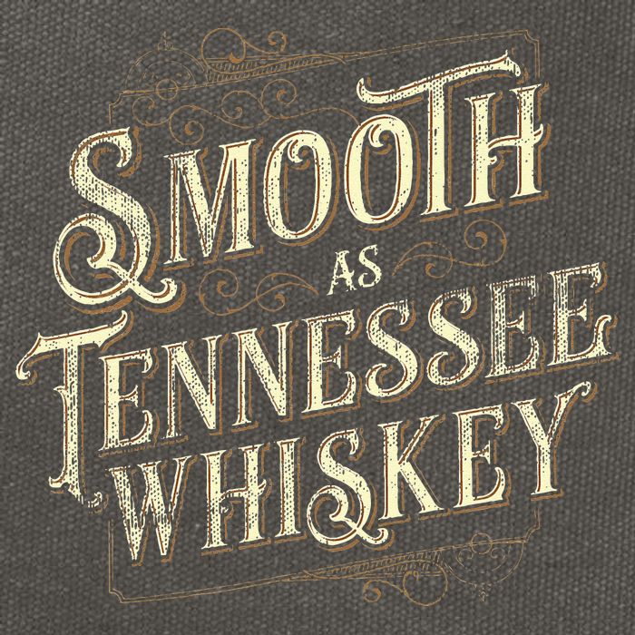 Smooth As Tennessee Whiskey Country Cotton Canvas Backpack