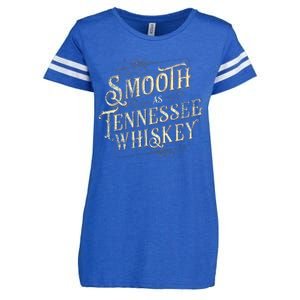 Smooth As Tennessee Whiskey Country Enza Ladies Jersey Football T-Shirt