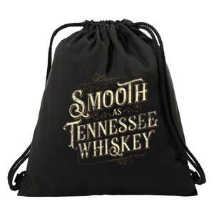 Smooth As Tennessee Whiskey Country Drawstring Bag