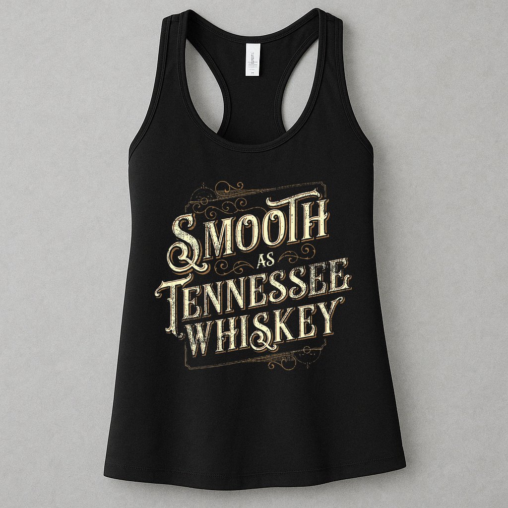 Smooth As Tennessee Whiskey Country Womens Tank Top