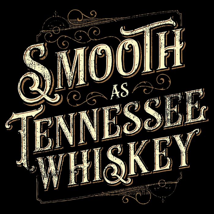 Smooth As Tennessee Whiskey Country Womens T-Shirt
