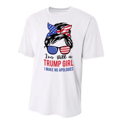 Still A Trump Girl Performance Sprint T-Shirt