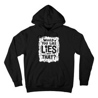 Sarcastic Anti Trump Lies Fries Stunt Funny Political Pun Hoodie