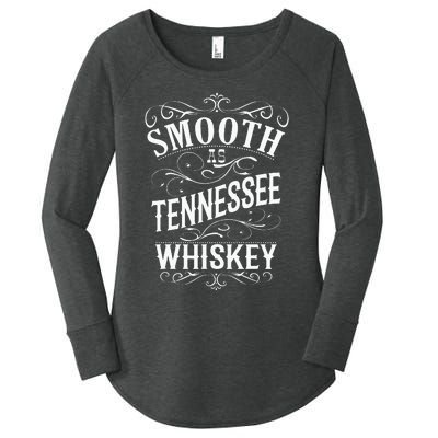 Smooth As Tennessee Whiskey Women's Perfect Tri Tunic Long Sleeve Shirt