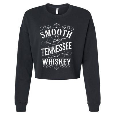 Smooth As Tennessee Whiskey Cropped Pullover Crew