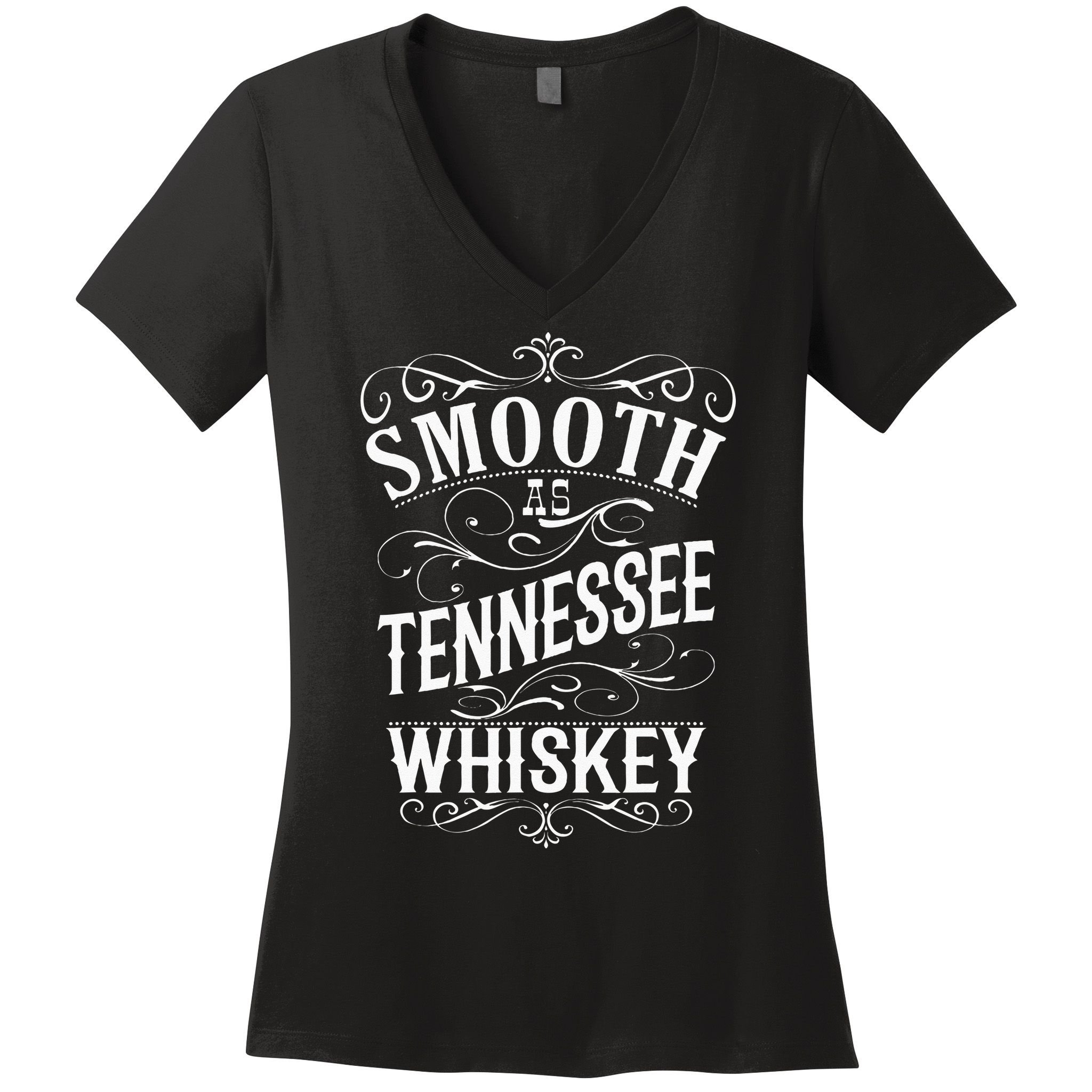 Smooth As Tennessee Whiskey Women's V-Neck T-Shirt