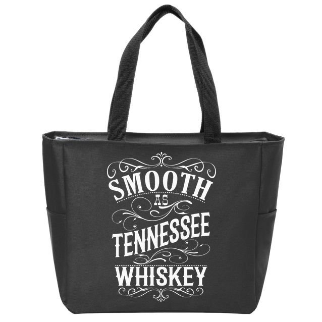 Smooth As Tennessee Whiskey Zip Tote Bag