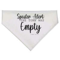 Spoiler Alert The Tomb Was Empty Luke 24:24 USA-Made Doggie Bandana