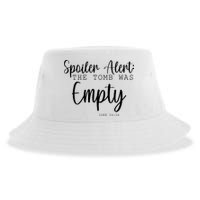 Spoiler Alert The Tomb Was Empty Luke 24:24 Sustainable Bucket Hat