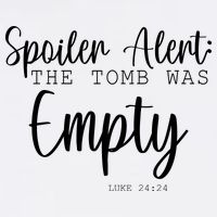 Spoiler Alert The Tomb Was Empty Luke 24:24 Bucket Hat