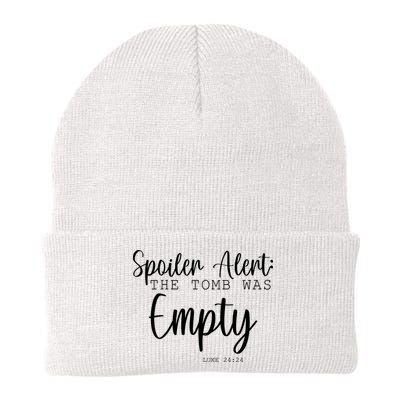 Spoiler Alert The Tomb Was Empty Luke 24:24 Beanie