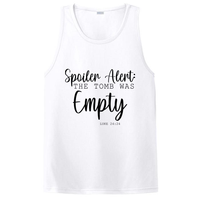 Spoiler Alert The Tomb Was Empty Luke 24:24 PosiCharge Competitor Tank