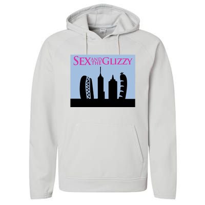 Sex And The Glizzy Performance Fleece Hoodie