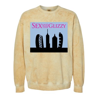 Sex And The Glizzy Colorblast Crewneck Sweatshirt