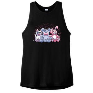 Stuffed Animals Trio Ladies PosiCharge Tri-Blend Wicking Tank