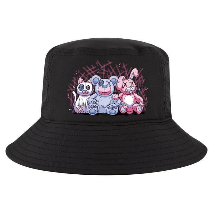 Stuffed Animals Trio Cool Comfort Performance Bucket Hat