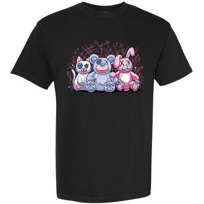 Stuffed Animals Trio Garment-Dyed Heavyweight T-Shirt