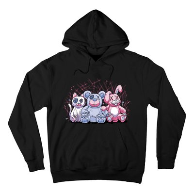 Stuffed Animals Trio Hoodie