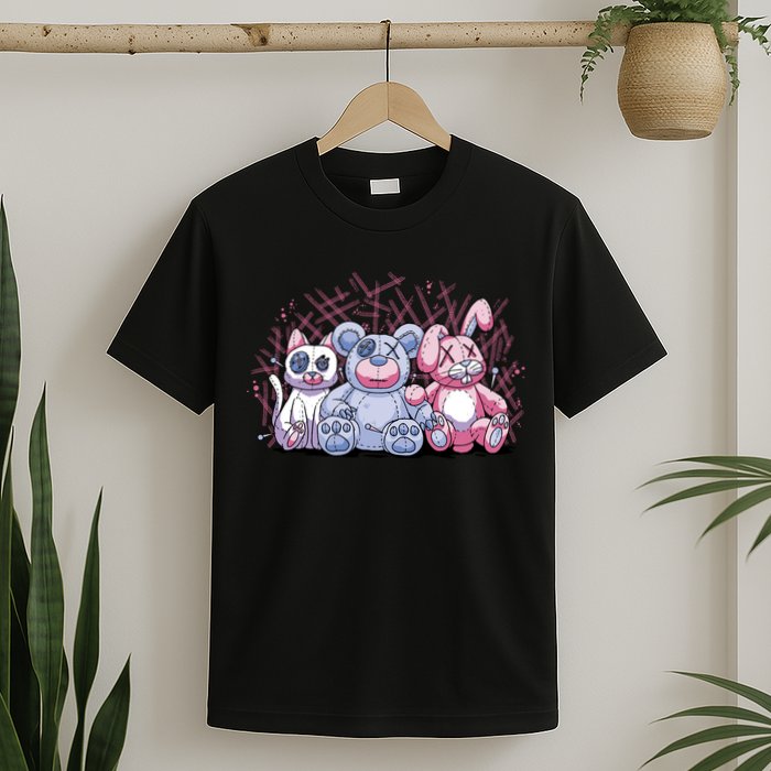 Stuffed Animals Trio T-Shirt