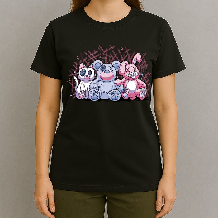 Stuffed Animals Trio T-Shirt