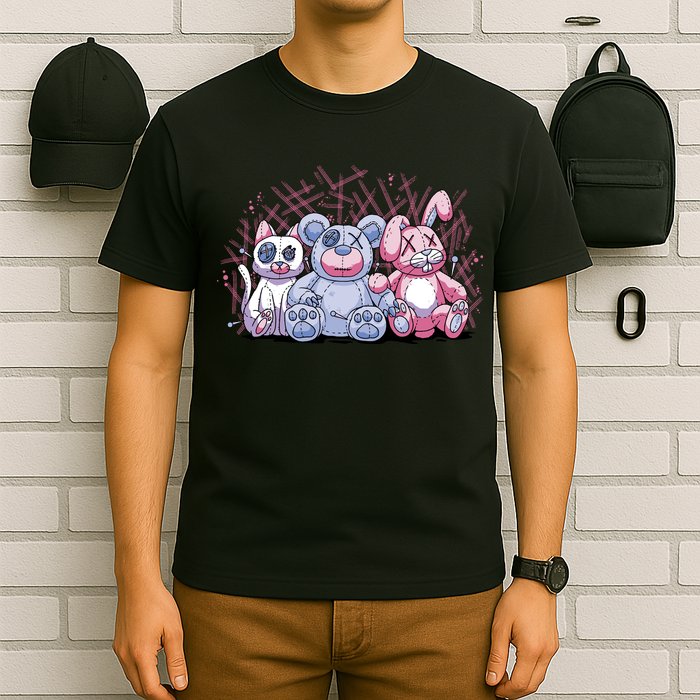 Stuffed Animals Trio T-Shirt