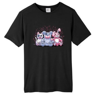 Stuffed Animals Trio Tall Fusion ChromaSoft Performance T-Shirt