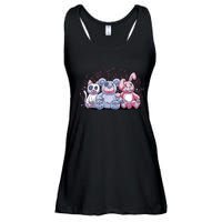 Stuffed Animals Trio Ladies Essential Flowy Tank