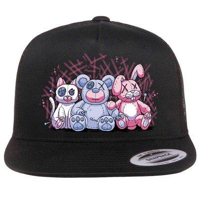 Stuffed Animals Trio Flatbill Hat