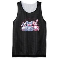 Stuffed Animals Trio Mesh Reversible Basketball Jersey Tank