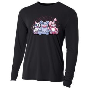 Stuffed Animals Trio Cooling Performance Long Sleeve Crew