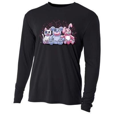 Stuffed Animals Trio Cooling Performance Long Sleeve Crew