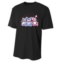 Stuffed Animals Trio Performance Sprint T-Shirt