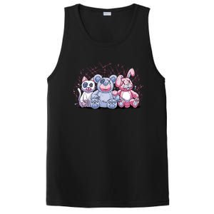 Stuffed Animals Trio PosiCharge Competitor Tank