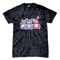 Stuffed Animals Trio Tie-Dye T-Shirt