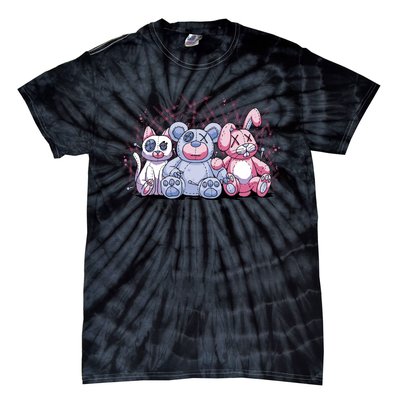 Stuffed Animals Trio Tie-Dye T-Shirt