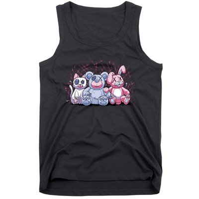 Stuffed Animals Trio Tank Top