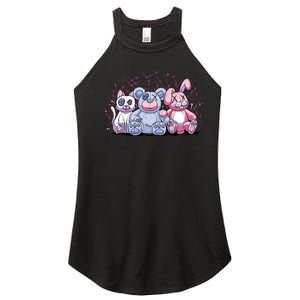 Stuffed Animals Trio Women's Perfect Tri Rocker Tank