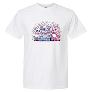 Stuffed Animals Trio Garment-Dyed Heavyweight T-Shirt