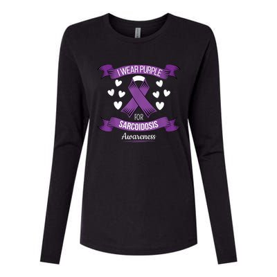 Sarcoidosis Awareness Tee For Sarcoidosis Awareness Month Gift Womens Cotton Relaxed Long Sleeve T-Shirt