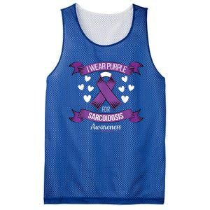 Sarcoidosis Awareness Tee For Sarcoidosis Awareness Month Gift Mesh Reversible Basketball Jersey Tank