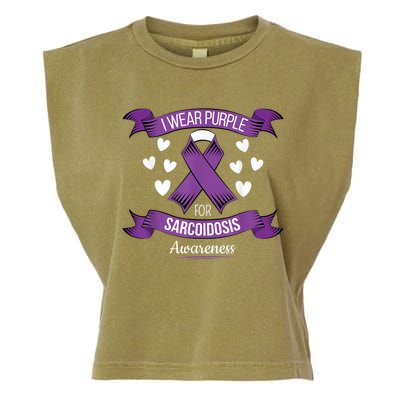 Sarcoidosis Awareness Tee For Sarcoidosis Awareness Month Gift Garment-Dyed Women's Muscle Tee