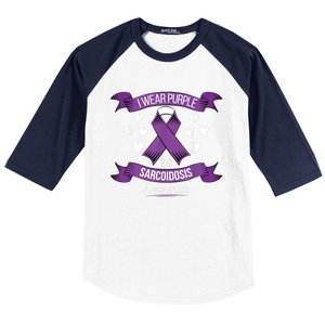 Sarcoidosis Awareness Tee For Sarcoidosis Awareness Month Gift Baseball Sleeve Shirt