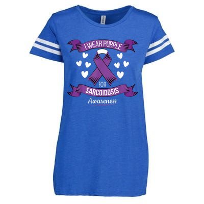 Sarcoidosis Awareness Tee For Sarcoidosis Awareness Month Gift Enza Ladies Jersey Football T-Shirt