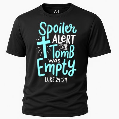 Spoiler Alert Tomb Was Empty Easter Religious Christian Gift Performance Shirt